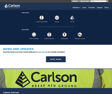 Carlson Software data collection automation