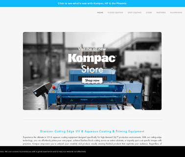 Kompac Technologies aqueous coating
