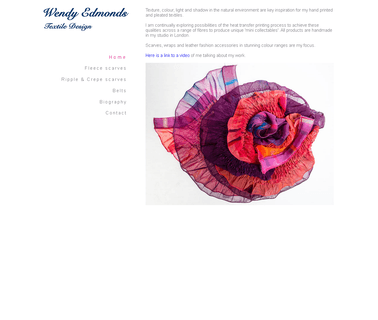 Wendy Edmonds Textiles leather home furnishings