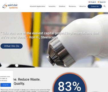 Saint Clair Systems Norcross Viscosity covers michigan