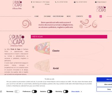Punto & Capo garment work