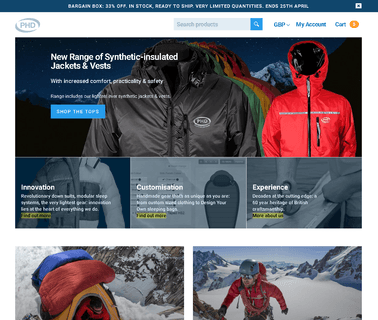 Phd Mountain Software climbing trekking