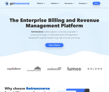 Gotransverse Homepage management model