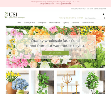 Usi Floral Imports quality landscaping