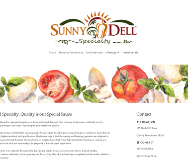 Sunny Dell Foods bags vegetables