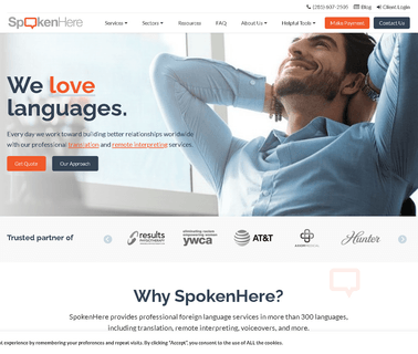 Spokenhere Communications hundreds industries