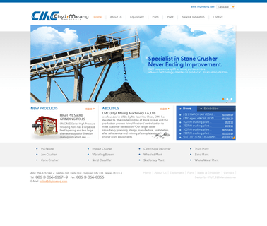 Chyimeang Machinery crusher materials