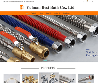Yuhuan Bestbath high pressure hose pipe