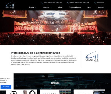 Group One Limited / Elektralite / Avolites lighting control consoles