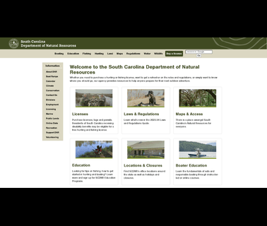Home - Dnr.Sc.Gov informs