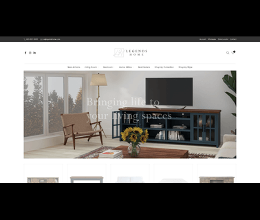 Legends Furniture media chests