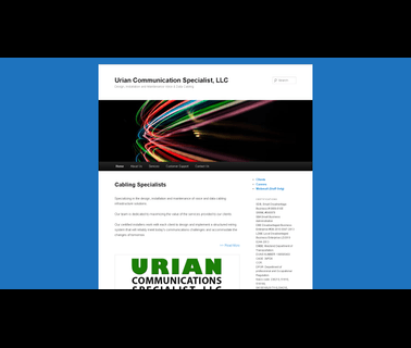 Cabling Specialists - Urian Communication Specialist Llcurian cctv wire cable
