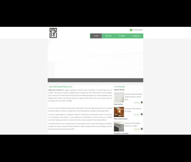 Hindustan Plywood Co. wall acoustical panel