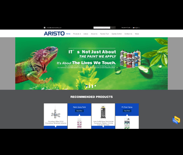 Aristo Technology Corporation aerosol lubricant