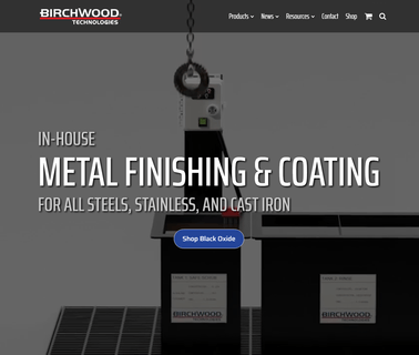 Birchwood Technologies Black Oxide & Finishing Solutions satin finish