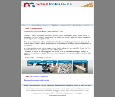 Massachusetts Ceramics Grinding Nh Alumina Oxide Ceramic Grinding ceramics machining