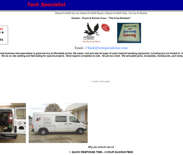 Atlanta Forklift Service by Tech Specialist - Forklift Service welding rental