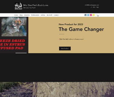 Mrs. Doe Pees Buck Lures, American Outdoors equipment scent