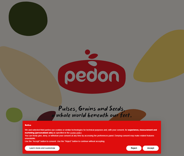 Pedon Spa: Profile spa ingredients