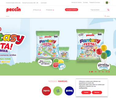 Peccin S.A. food confectionery chewing gum