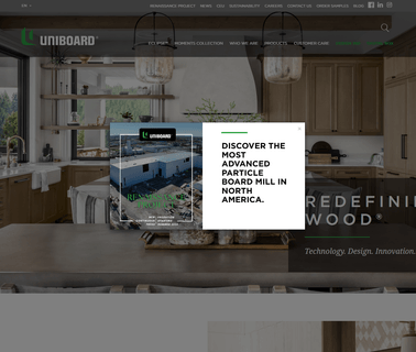 Uniboard Canada Inc. modern urban