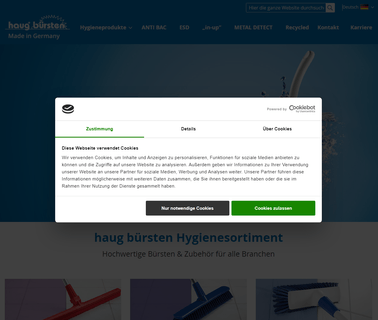 Haugbuerstende squeegees