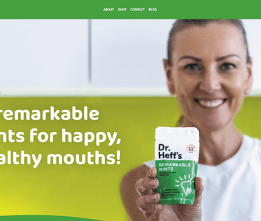 Dr. Heffs Remarkable Mints; Sugar Free Mints With breath mints