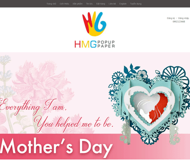 Viet Nam Popup Cards and Handicafts Joint animal birthday
