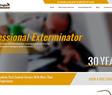 Burlington Pest Control - Certified Pest Control Exterminator rats mice