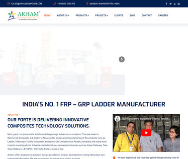 Arham Hi-Tech Design and Solution mixer ladder