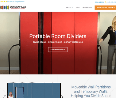 Economical Room Dividers shipped