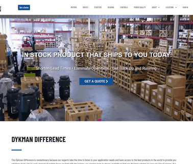 Dykman adjustable frequency drives