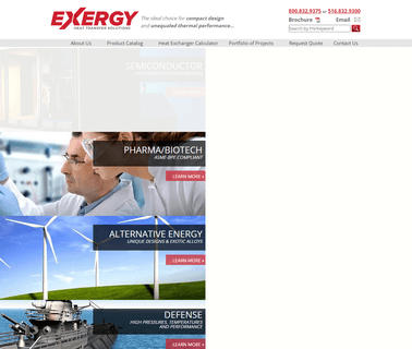 Home - Exergy shell heat transfer