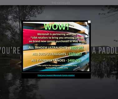 Wenonah Canoe Inc. canoe canoes