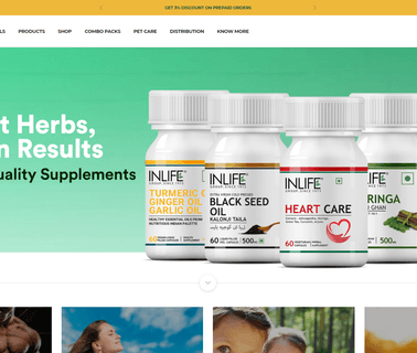Inlife Pharma herbal dietary supplements