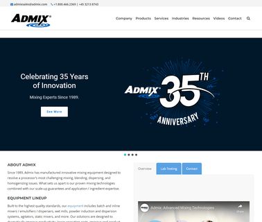 Home - Admix food reduction