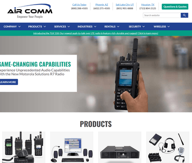 Air Comm Radio motorola wireless