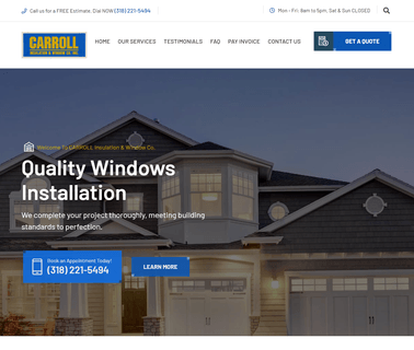 Carroll Insulation Shreveport-Bossier Replacement Windows attic stairways