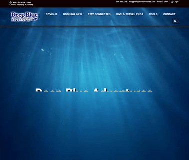 Deep Blue Adventures travel and adventures