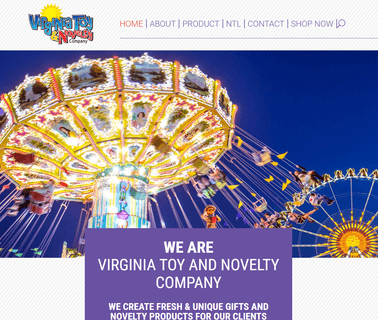 Virginia Toy & Novelty costumes role play