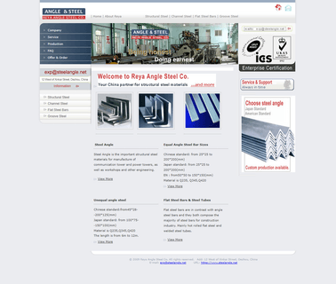 Reya Angle Steel hot rolled angle bar