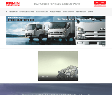 Ramin Auto Spare Parts Trading isuzu pump