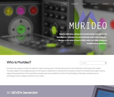 Home - Murideo simple testing