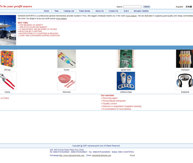 Nanshan Imports & Exports agent shipping