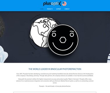 Plusoptix axis cylinder