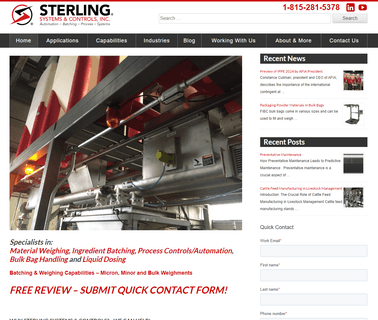 Sterling Systems & Controls micro starter