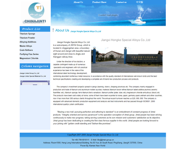 Jiangxi Hongke Special Alloys amorphous boron