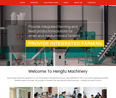 Xinxiang Hengfu Electronic Machinery animal pellet