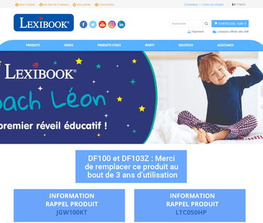 Lexibook America Inc. gaming multimedia