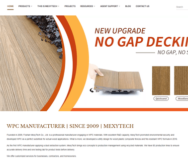 Foshan Mexytech flooring composite decking